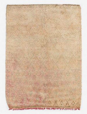 Zerhou Vintage Moroccan Rug, 6'8