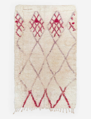 Habiba Vintage Moroccan Rug, 4' x 6'8