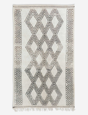 Hamza Vintage Moroccan Rug, 6'2