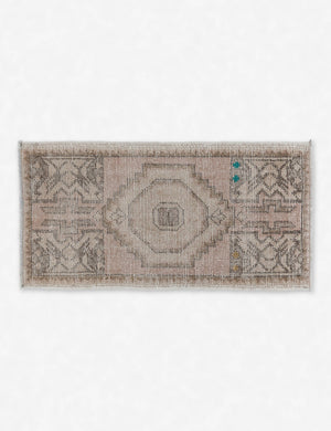 Erkin Mini Vintage Rug, 1'8