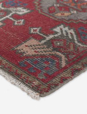 Unal Mini Vintage Rug, 1'7