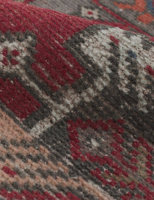 Unal Mini Vintage Rug, 1'7