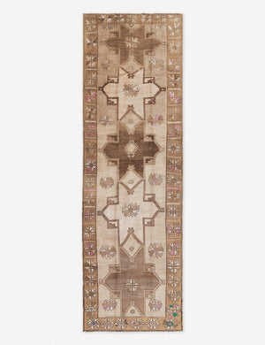 Nihat Vintage Runner Rug, 4' x 12'6