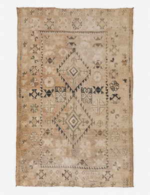 Ediz Vintage Moroccan Rug, 4'5