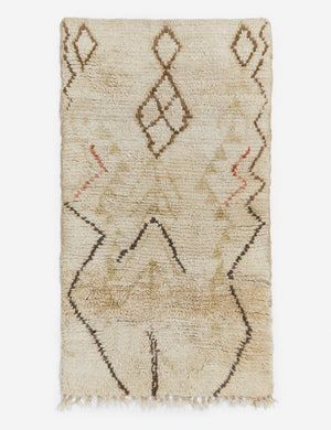 Beria Vintage Moroccan Rug, 2'5