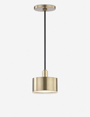Alianna Pendant Light, Aged Brass
