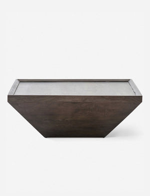 Alison geometric square coffee table