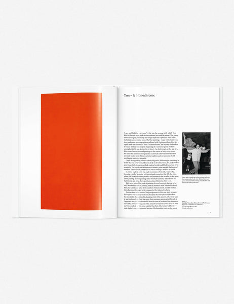 Yves Klein Book by Hannah Weitemeier