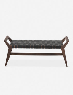 Glendora Leather Bench