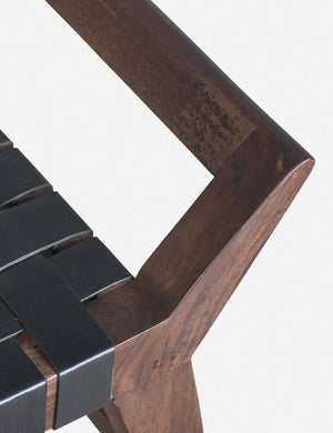 Glendora Leather Bench
