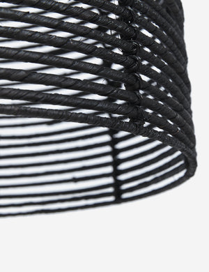 Beehive Pendant Light, Black