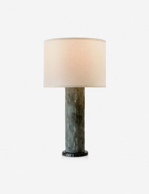 Bethea Cylinder Table Lamp, Limestone