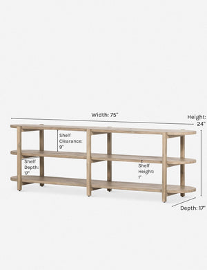 Binah Low Console Table
