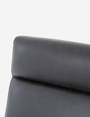 Camden Leather Office Chair, Ebony