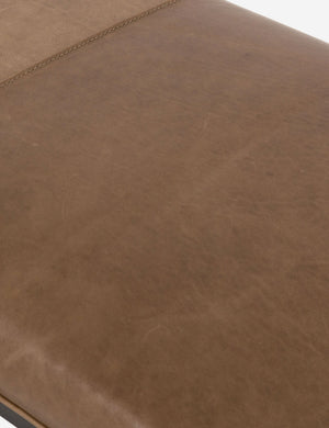 Kabina Leather Bench