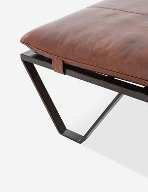 Nik Leather Ottoman