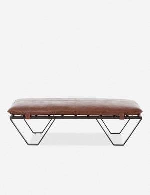 Nik Leather Ottoman