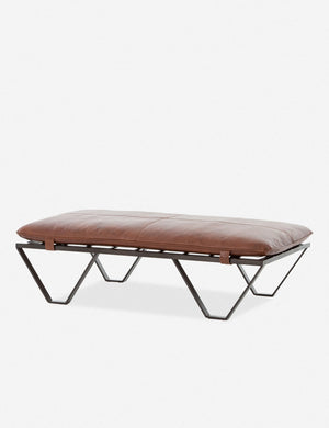 Nik Leather Ottoman