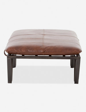 Nik Leather Ottoman