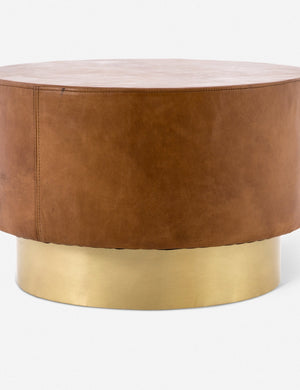 Clarissa Coffee Table, Cognac