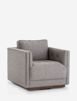 Constance Swivel Chair, Greystone