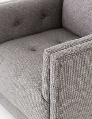 Constance Swivel Chair, Greystone