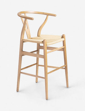 Cylia Bar Stool, Natural