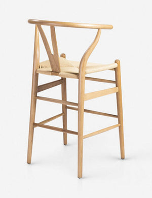 Cylia Bar Stool, Natural