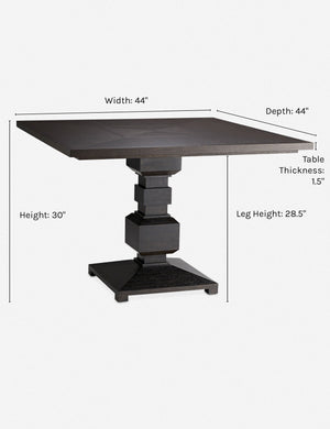 Arteriors Eden Square Dining Table