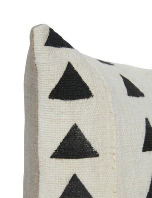 Efuru One-of-a-kind Mudcloth Lumbar Pillow