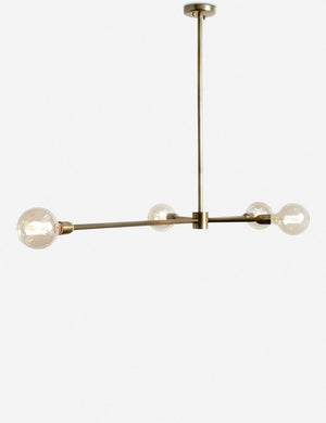 Ester Chandelier, Antique Brass
