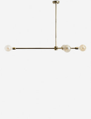 Ester Chandelier, Antique Brass