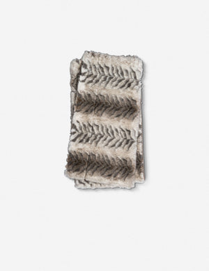 Fatima Throw, Ivory and Black