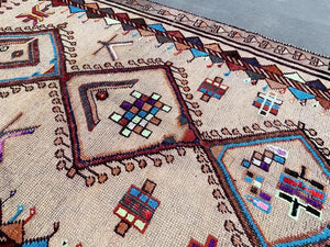 Frances Loom Jasper Vintage Rug, 3'10