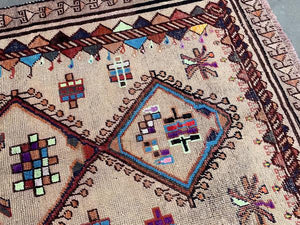 Frances Loom Jasper Vintage Rug, 3'10