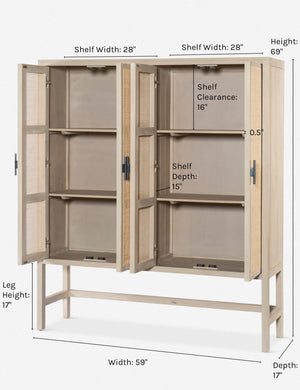 Hannah Cabinet, Natural