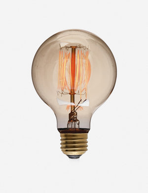 G80 15 ANCHORS 40W E LIGHT BULB, GOLD