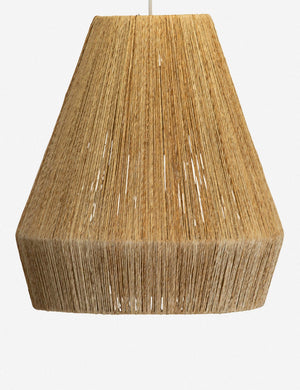 Tarek twisted jute pendant light
