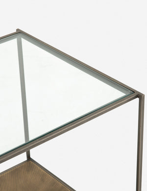 Delaney Sunburst Side Table