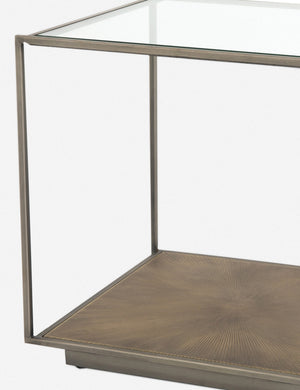 Delaney Sunburst Side Table