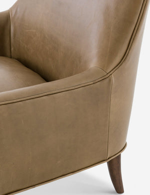 Ilona Leather Accent Chair