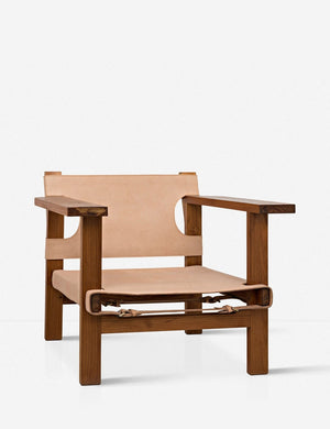 Inya Leather Accent Chair