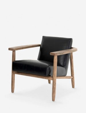 Jacy Leather Accent Chair
