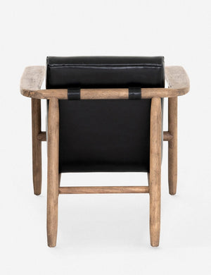 Jacy Leather Accent Chair