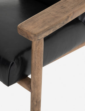 Jacy Leather Accent Chair