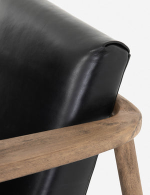 Jacy Leather Accent Chair