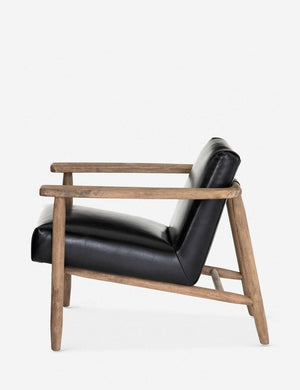 Jacy Leather Accent Chair