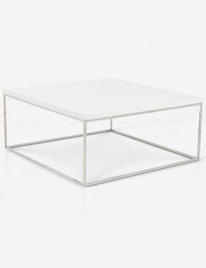 Kaitlin Square Coffee Table, White