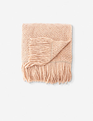 Kaysa Throw by Nikki Chu, Soft Pink
