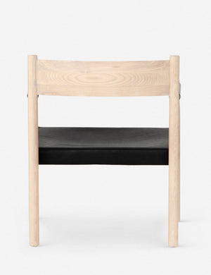 Keary Leather Accent Chair